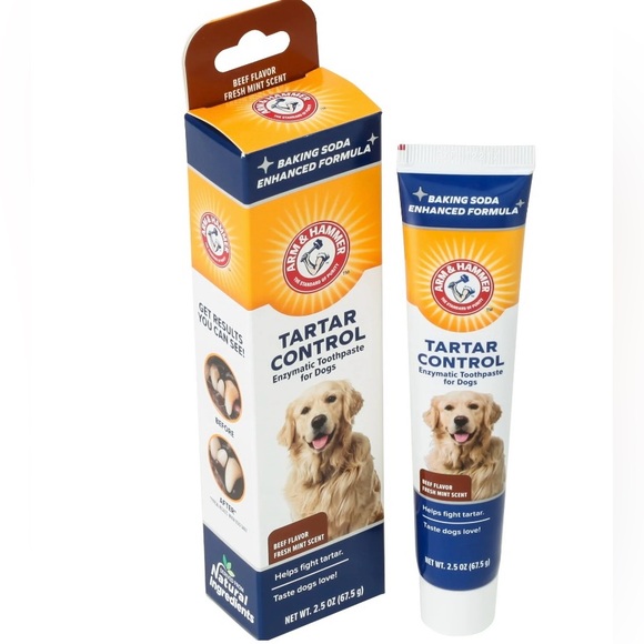 Arm & Hammer Other - ARM & HAMMER Advanced Care Enzymatic Dog Toothpaste 2.5oz Beef Flavor - NEW 🐶🦷🪥